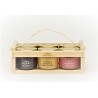 Artisan Honey set 6x100 g in wooden gift box