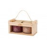 Wooden gift set 2x100 g