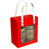 Carton gift set with handles: honey & herbal tea