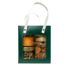 Carton gift set with handles: gingerbread, honey, tea